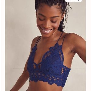 Free People Smokey Sapphire One Adella Bralette